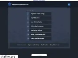Sites similar to lessonsbyjames.com