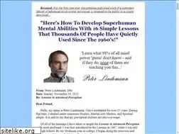 Sites similar to lessonsinadvancedperception.com