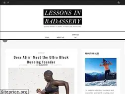Sites similar to lessonsinbadassery.com