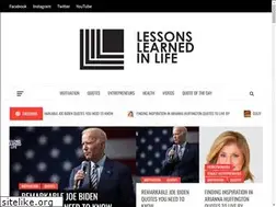 Sites similar to lessonslearnedinlife.net