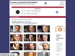 Sites similar to lessonsonamericanpresidents.com