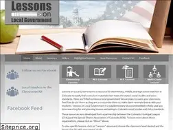 Sites similar to lessonsonlocalgovernment.com