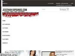 Sites similar to lessthan10pounds.com
