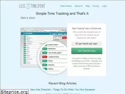 Sites similar to lesstimespent.com