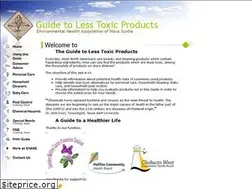 Sites similar to lesstoxicguide.ca
