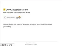 Sites similar to lesterbros.com