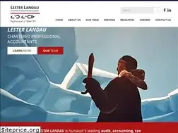 Sites similar to lesterlandau.ca