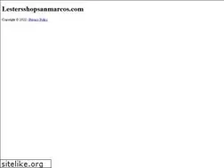 Sites similar to lestersshopsanmarcos.com