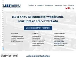 Sites similar to lestiakku.hu
