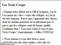Sites similar to lestroiscoups.com