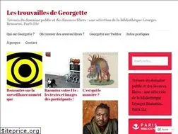 Sites similar to lestrouvaillesdegeorgette.wordpress.com
