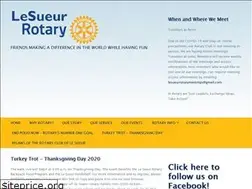 Sites similar to lesueurrotary.org
