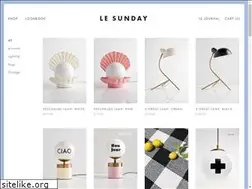 Sites similar to lesundayshop.com