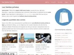 Sites similar to lesventesprivees.net
