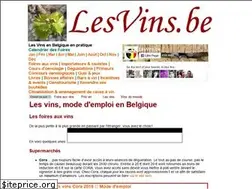 Sites similar to lesvins.be