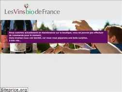Sites similar to lesvinsbiodefrance.fr