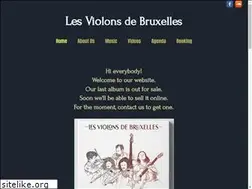 Sites similar to lesviolonsdebruxelles.be
