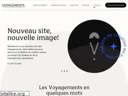 Sites similar to lesvoyagements.com