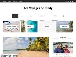 Sites similar to lesvoyagesdecindy.com