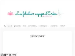 Sites similar to lesvoyagesderika.fr