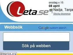 Sites similar to leta.se