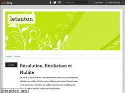 Sites similar to letanton.over-blog.com