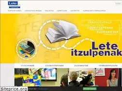 Sites similar to lete.net