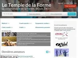 Sites similar to letempledelaforme.fr