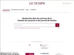 Sites similar to letempsarchives.ch