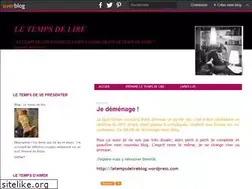 Sites similar to letempsdelire.over-blog.com