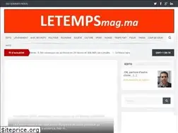 Sites similar to letempsmag.ma