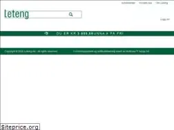 Sites similar to leteng.no