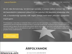 Sites similar to letenyepenzvalto.hu