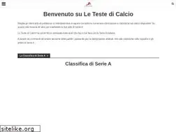 Sites similar to letestedicalcio.it