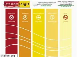 Sites similar to leteszemacigit.hu