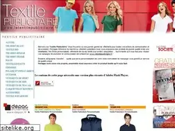 Sites similar to letextilepublicitaire.fr
