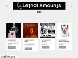 Sites similar to lethalamounts.com
