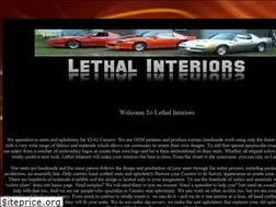 Sites similar to lethalinteriors.com