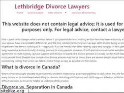 Sites similar to lethbridgedivorcelawyers.com