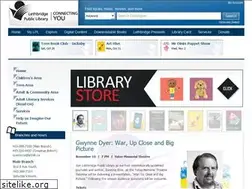 Sites similar to lethbridgepubliclibrary.ca
