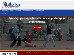 Sites similar to lethbridgesportcouncil.ca