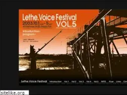 Sites similar to lethe-voice.com