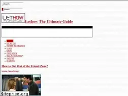 Sites similar to lethow.com