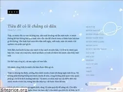 Sites similar to lethuhangnd.wordpress.com