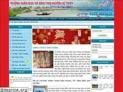 Sites similar to lethuy.edu.vn