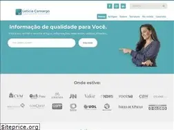 Sites similar to leticiacamargo.com.br