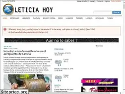 Sites similar to leticiahoy.com