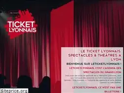 Sites similar to leticketlyonnais.fr