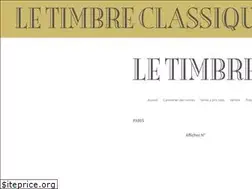 Sites similar to letimbreclassique.com