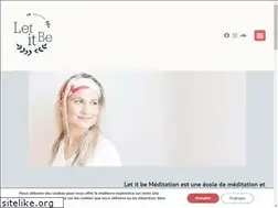 Sites similar to letitbemeditation.com